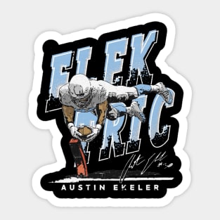 Austin Ekeler Los Angeles C Elektric Sticker